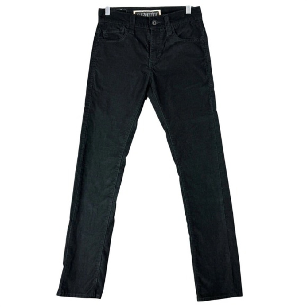 Levi's 511 Men's W30 L32 Skinny Corduroy Pants Black Cord Trousers Casual Modern
